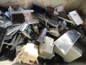 Un tas de déchets numériques